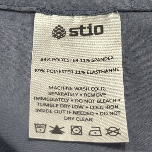 Stio CFS Sun Pullover Hoodie/Jacket Lightweight Cloud Blue Women’s Size Medium - Picture 8 of 10